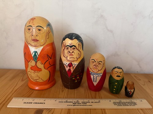 Vintage russian matryoshka - vintage,