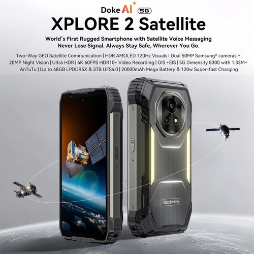 Blackview xplore satellite - 2,