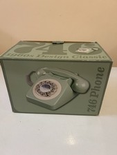 Wild & Wolf 746 Vintage 1960s Telephone Push Button Landline