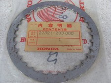 NOS OEM Honda Clutch Plate 1966-96 VF700C 750/4 CB500T G1000 22321-283-000