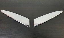 CHROME FRONT LOWER BUMPER SIDE COVER TRIM TRIMS FITS JAGUAR XF MODELS 2008-2012