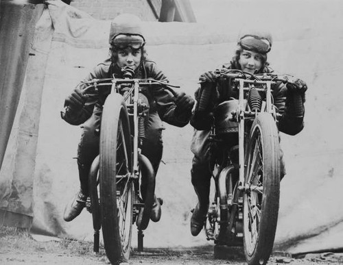 British motorcycle racers joan - motorcycle,