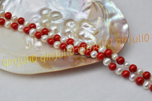 Natural 8mm real white - 7-8mm,
