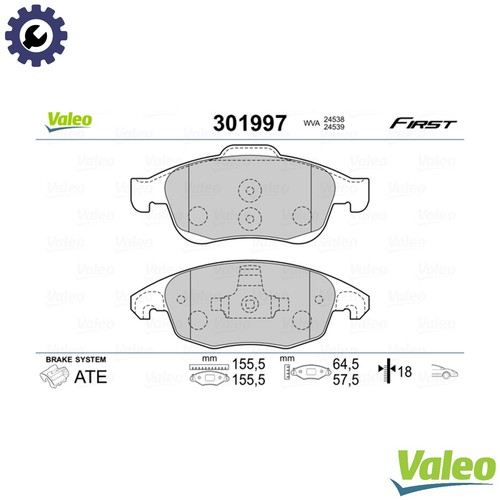 Brake pad set - brake,
