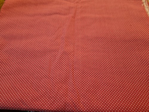 Stunning cerise polka dot
