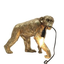 Large Golden Monkey Lamp Table