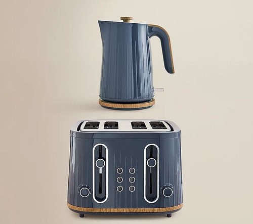 Navy wood textured scandi - wood,
