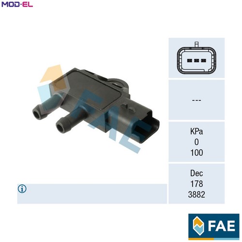 Sensor exhaust pressure 16162 - exhaust,