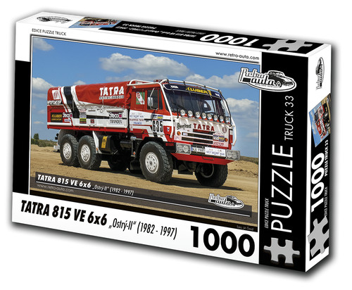 Jigsaw puzzle truck tatra - puzzle, 33