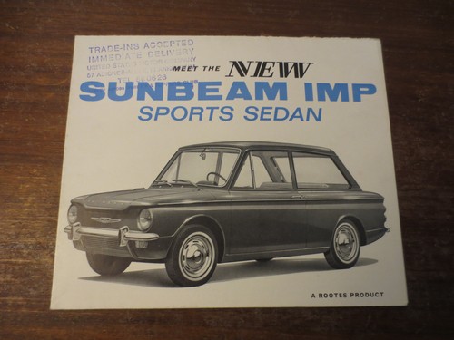 Original sunbeam imp sports - sunbeam,