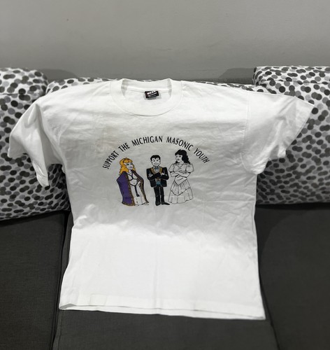 Vintage masonic tee shirt size - vintage,