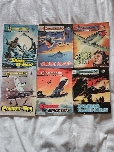 Commando comics job - job, lot