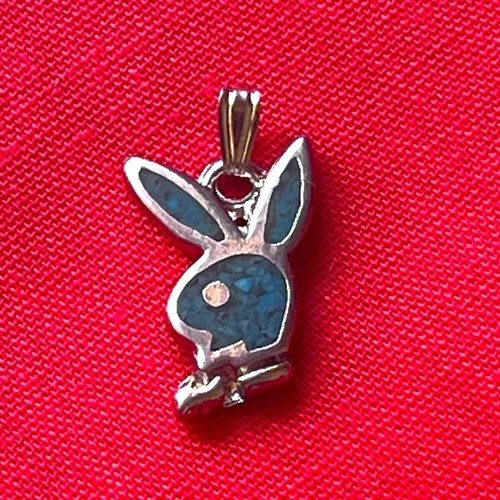 Vintage silver playboy bunny - vintage,