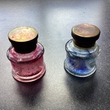 Antique glass with - antique,