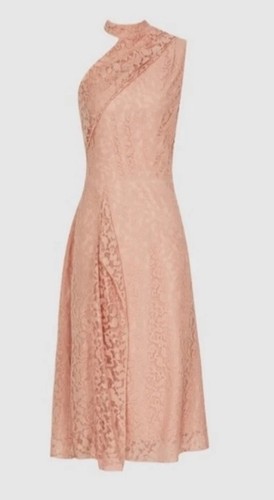 Reiss one shoulder lace dress - reiss,
