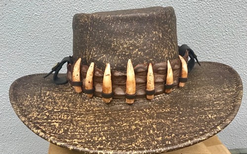 Jacaru leather hat - , soft