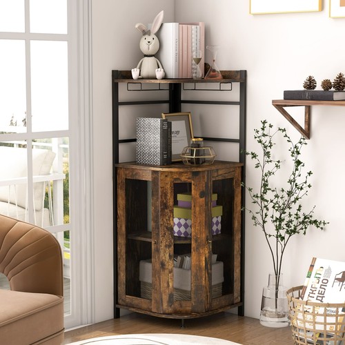 Industrial style corner bar - industrial,