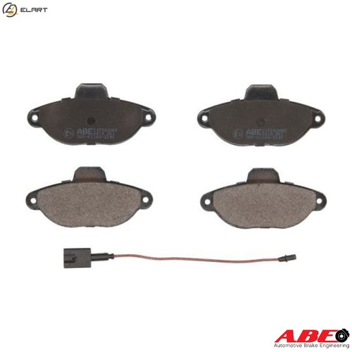 Brake pad set - set, disc