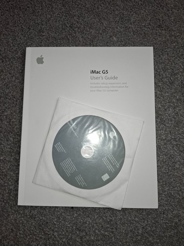 Imac user guide - g5, plus