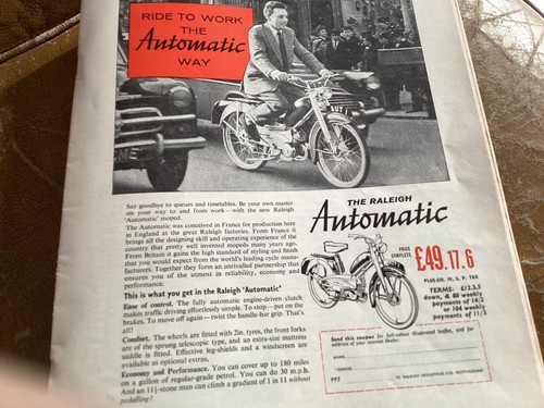 Raleigh automatic moped - automatic,