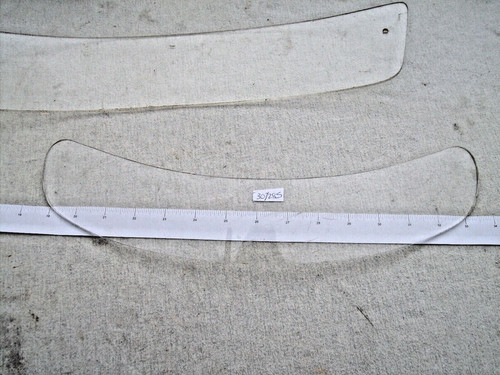 Clear plastic windscreen - plastic,