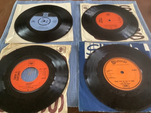 45rpm vinyl single - 4, records