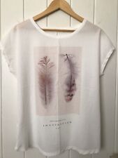 Promod White Summer Graphic