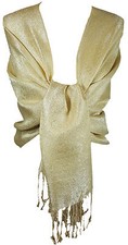 Gold Women's Paisley Glitter