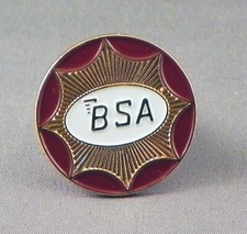 BSA CIRCLE (GOLD PLATTED)