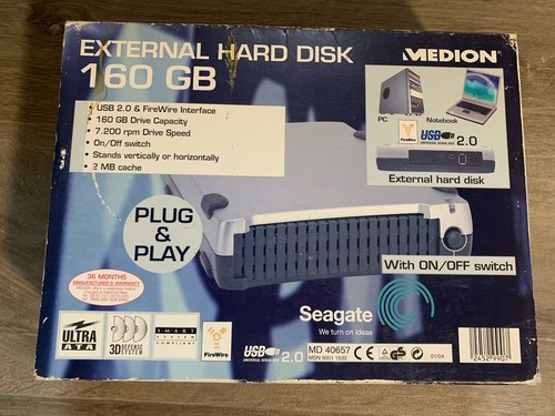 Medion external 160gb hard - 160gb,