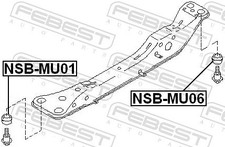 ✅Fits FEBEST NSB-MU06 SKID BUSHING NISSAN PRESAGE U30 1998.06-2003.0 ⭐UK Seller⭐