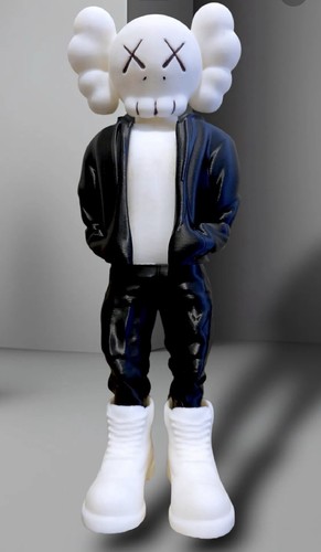 Kaws black white - kaws, &