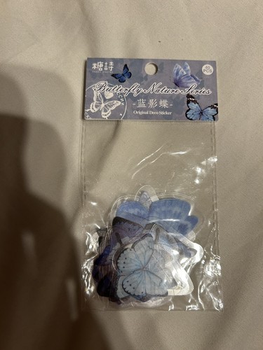 Blue butterfly pack - blue,