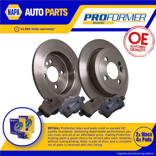Solid brake discs - brake, pads