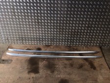 AUDI Q7 4L S LINE ROOF BAR RAIL RACK PAIR LEFT RIGHT SILVER 4L0860022C 2006-2015