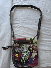 Shoulder/crossbody Bag, Bo-ho hippy Colourful. 