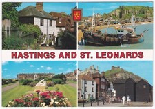 Postcard Hastings and St