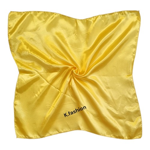 New satin silk scarf small - new,