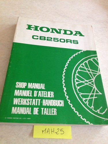 Honda cb250rs cb250 250 - rs, cb