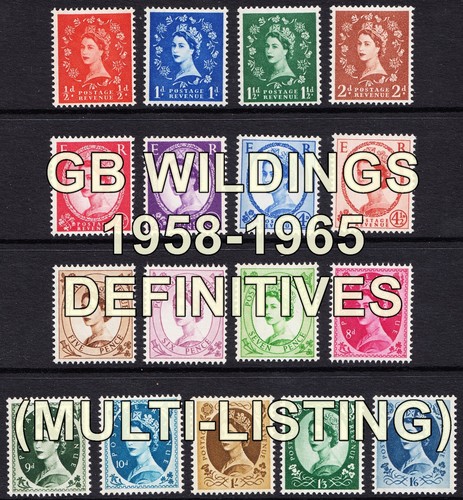 1958 1965 sg570 sg586 - 1958, -1965
