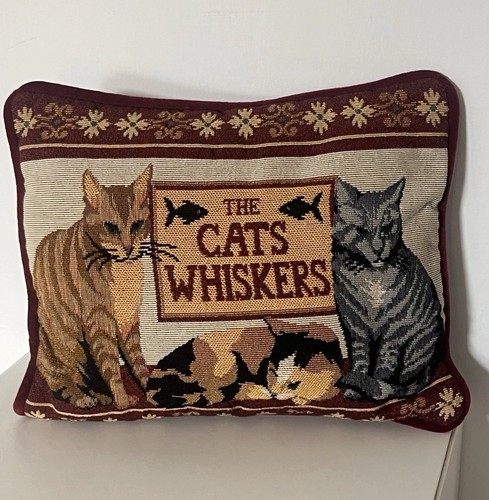 Vintage cat cushion - the, cats