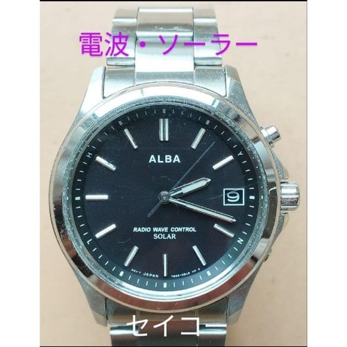 Seiko bu17 alba radio solar - bu17,
