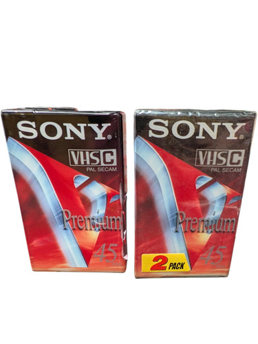 Sony premium vhs 45vg 45 - sony, ec-45vg