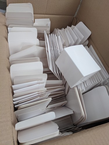 Cardboard business card boxes