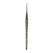 Pan Art Fine Round Brush Synthetic Sable No. 2-0 - Acrylic and Watercolor - 1 Un