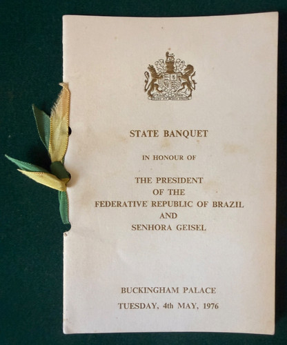 Antique royal state banquet - state,