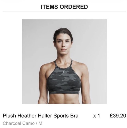 Nobull plush heather halter - plush,