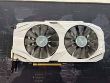 White Asus Nvidia GeForce GTX