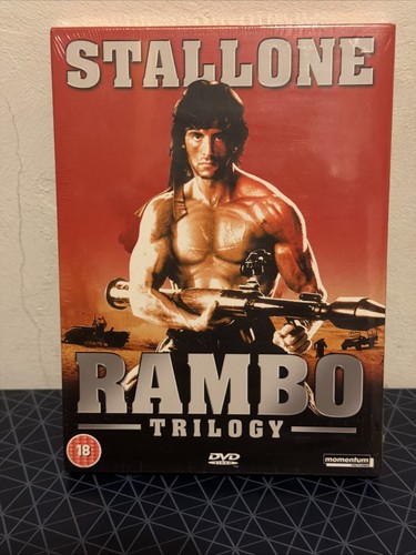 Rambo trilogy dvd box - dvd,