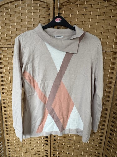 Ladies damart collared beige - damart,